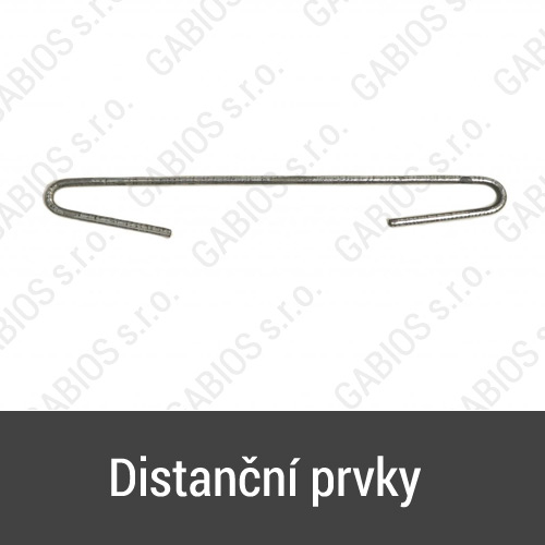 Distanční prvky do gabionů