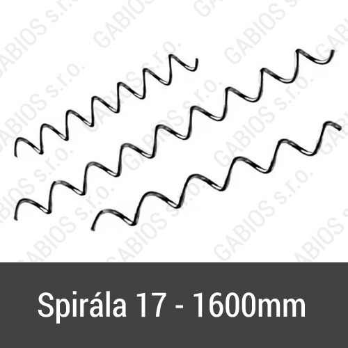 Spirála 17 - 1600mm