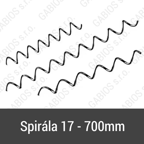 Spirála 17 - 700mm