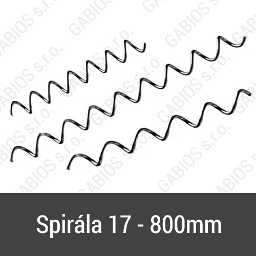 Spirála 17 - 800mm