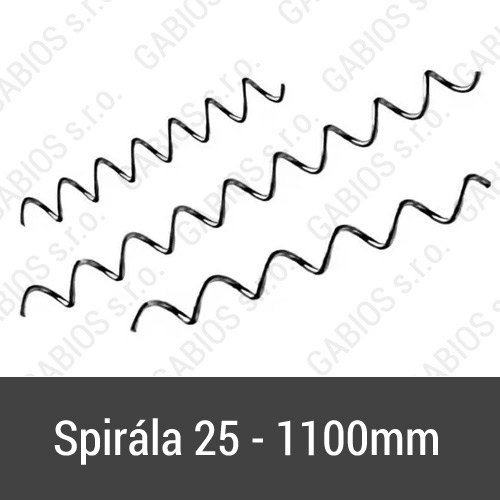 Spirála 25 - 1100mm